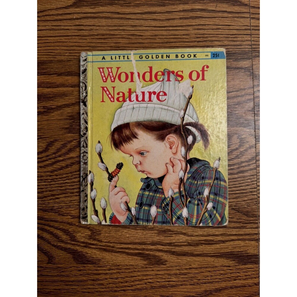 Wonders of Nature Vintage 1957 Little Golden Book 293 Kids Learn Plant & Animals
